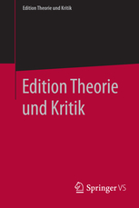 Edition Theorie und Kritik, Springer VS