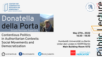 Keynote Lecture von Donatella della Porta