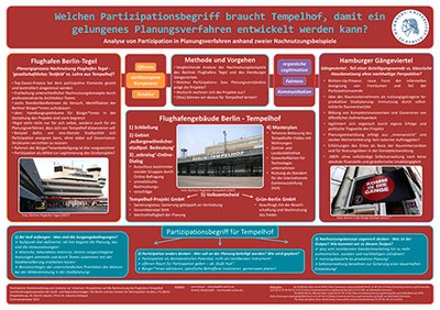 Poster Tempelhof Tegel Gaegneviertel