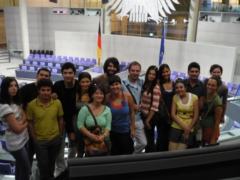 group photograph  Bundestag, 09.09.2009